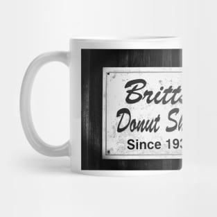 Britt's Donut Shop Sign 2 Mug